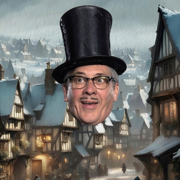 Count Arthur Strong Xmas Sq