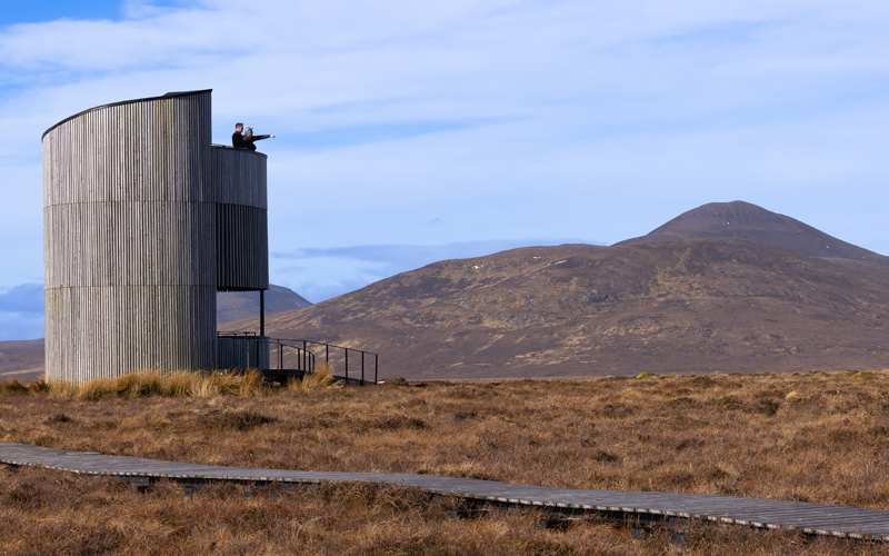 EICC Visit RSPB Forsinard Peatland Restoration Site
